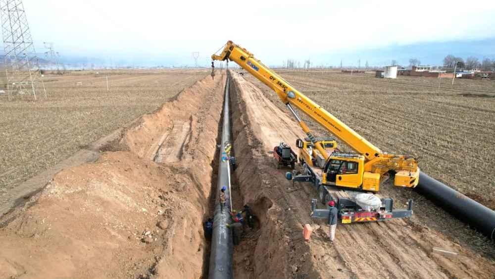 忻州热浸塑钢管涂塑钢管：山西大水网第二横工程攻坚实录