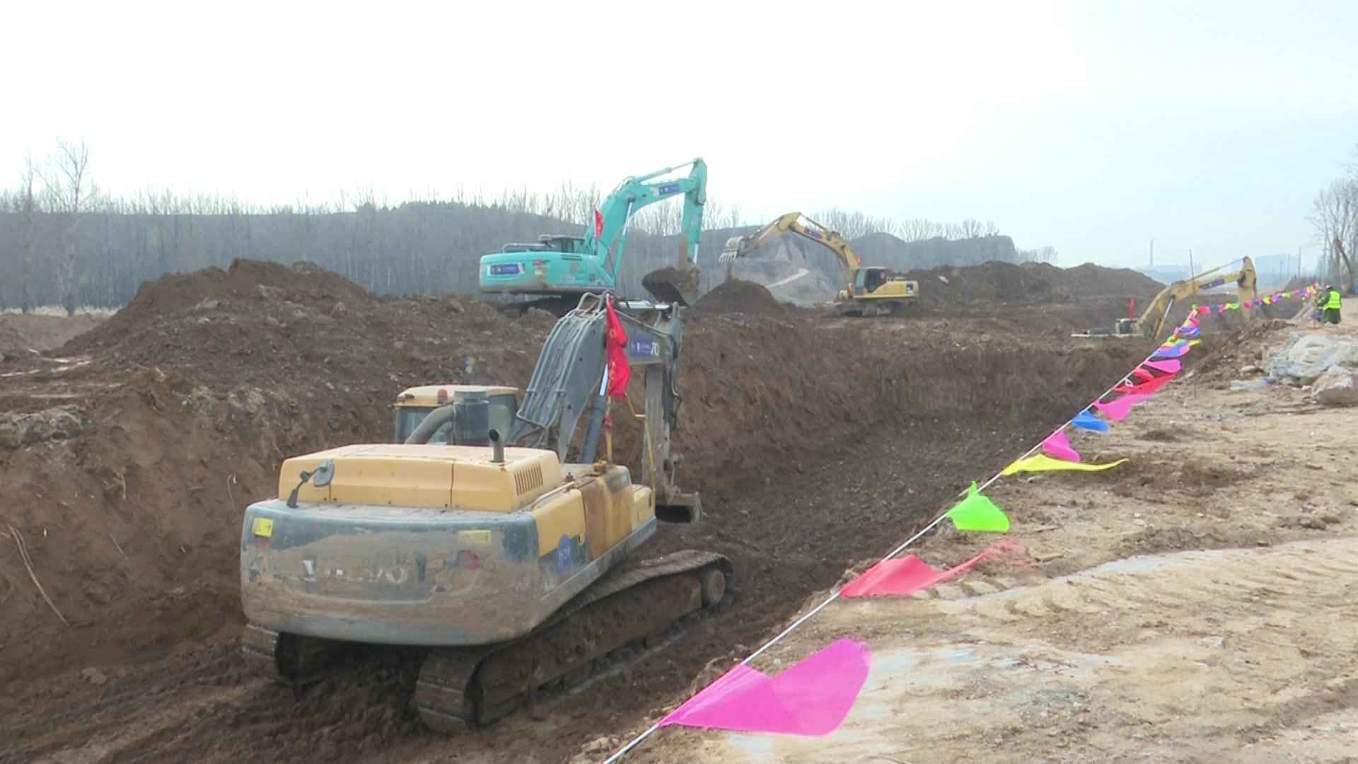 太原热浸涂塑钢管 阳曲县中社河河道综合治理工程:全力以赴保工期 为太忻一体化经济区建设作贡献 太原热浸涂塑钢管 阳曲县中社河河道综合治理工程:全力以赴保工期 为太忻一体化经济区建设作贡献