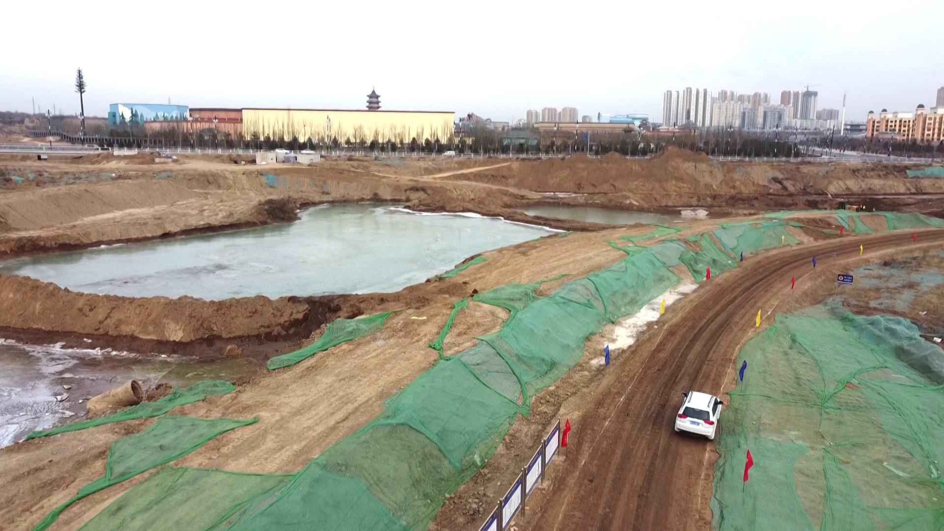 太原热浸塑涂塑钢管 阳曲县中社河河道综合治理工程：全力以赴保工期 为太忻一体化经济区建设作贡献