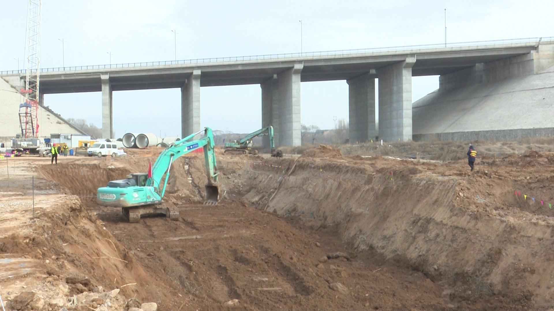 太原热浸塑涂塑钢管 阳曲县中社河河道综合治理工程：全力以赴保工期 为太忻一体化经济区建设作贡献