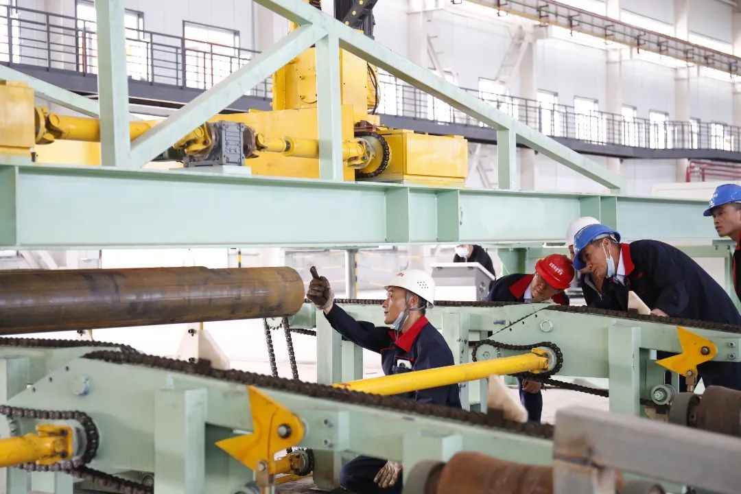 新疆热浸涂塑钢管厂：十二师首家钢管基地正式投产