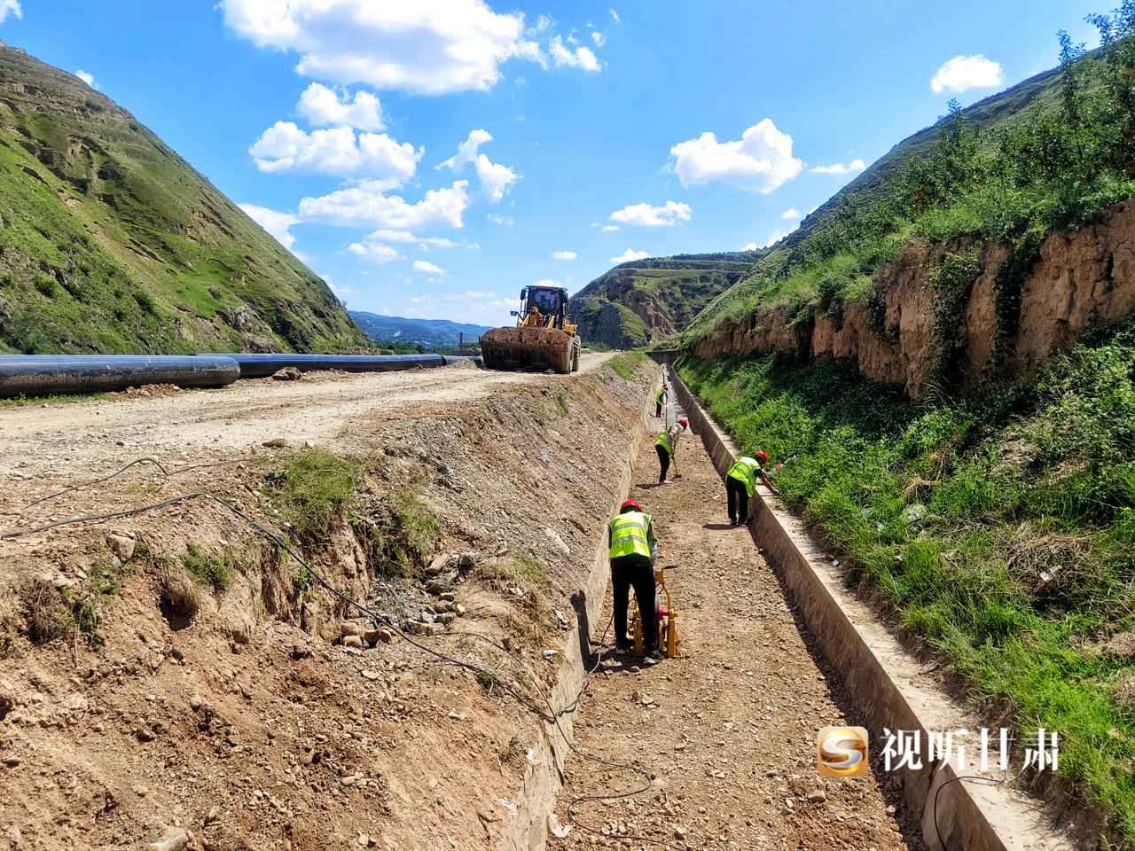 奥仁格管道助力庄浪灌区高效节水改造