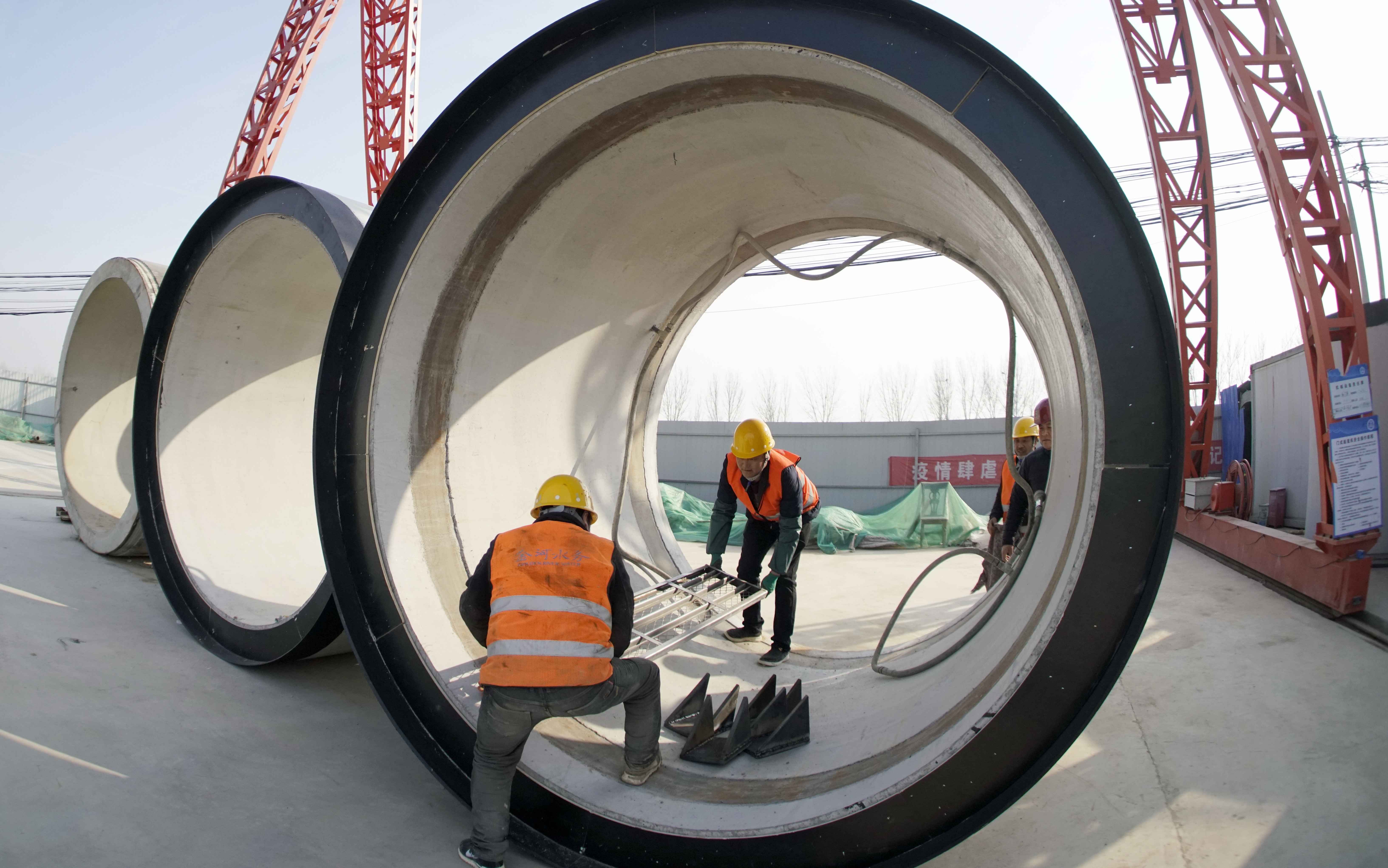 热浸塑涂塑钢管转弯技术引领南水北调工程新篇章