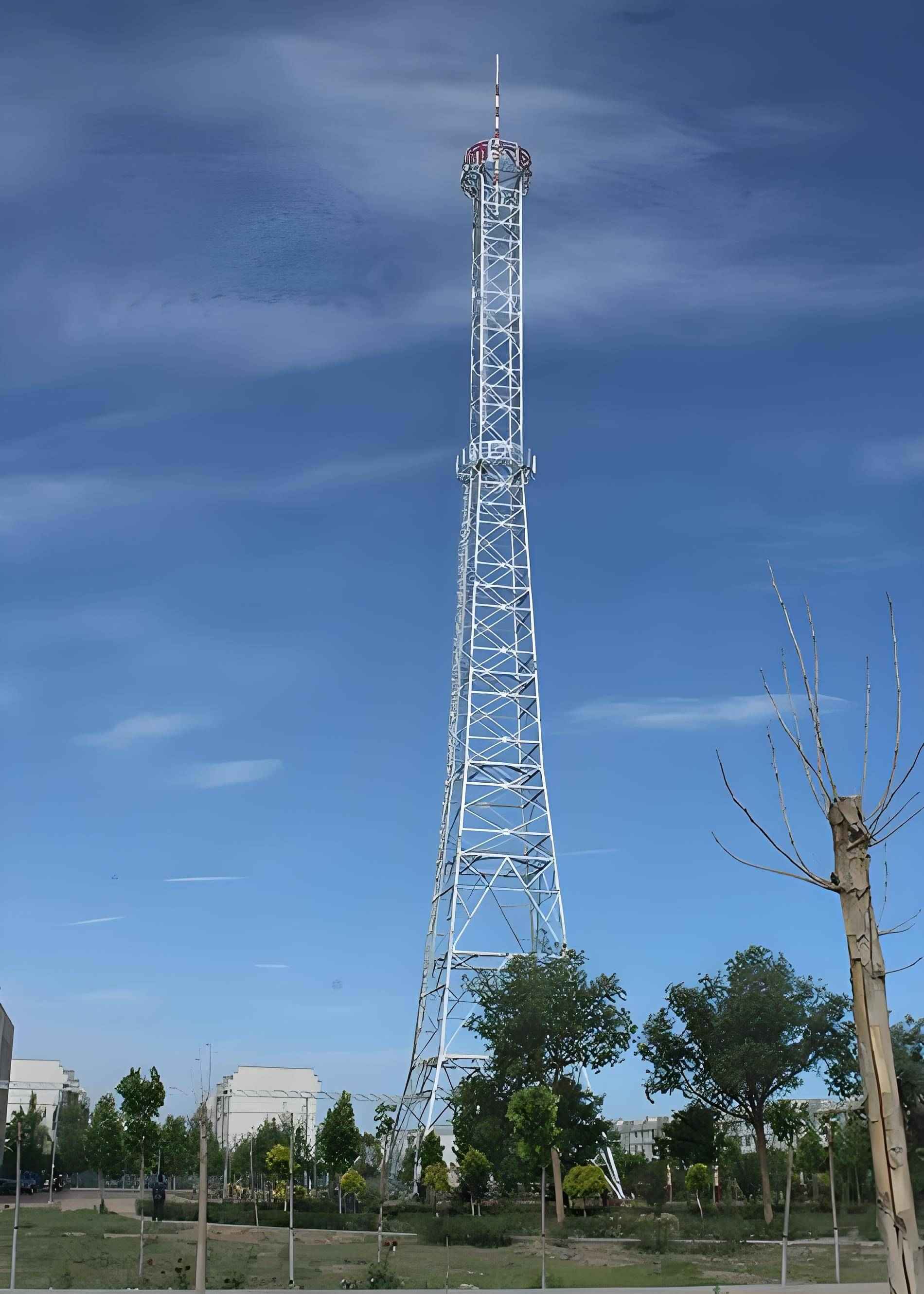 5G单管通信塔:奥仁格管道引领高效部署新纪元 5G单管通信塔:奥仁格管道引领高效部署新纪元