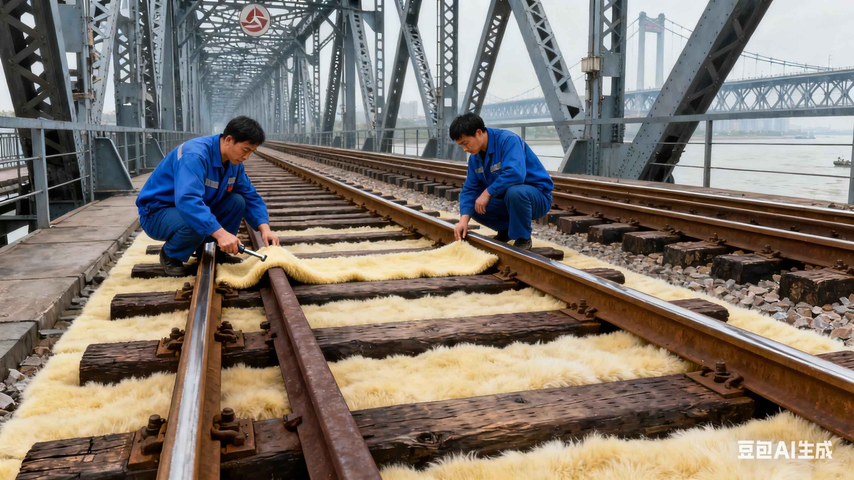 电力管管枕管托 为啥现在铁路都用水泥枕，武汉长江大桥却用木头枕？原因很实在