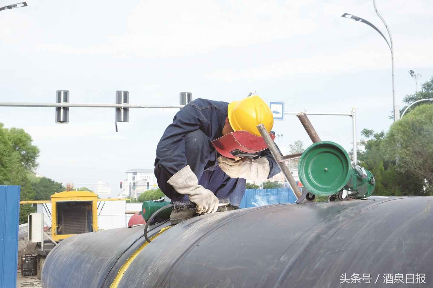 奥仁格管道助力酒泉城区供热管网优化改造工程顺利推进